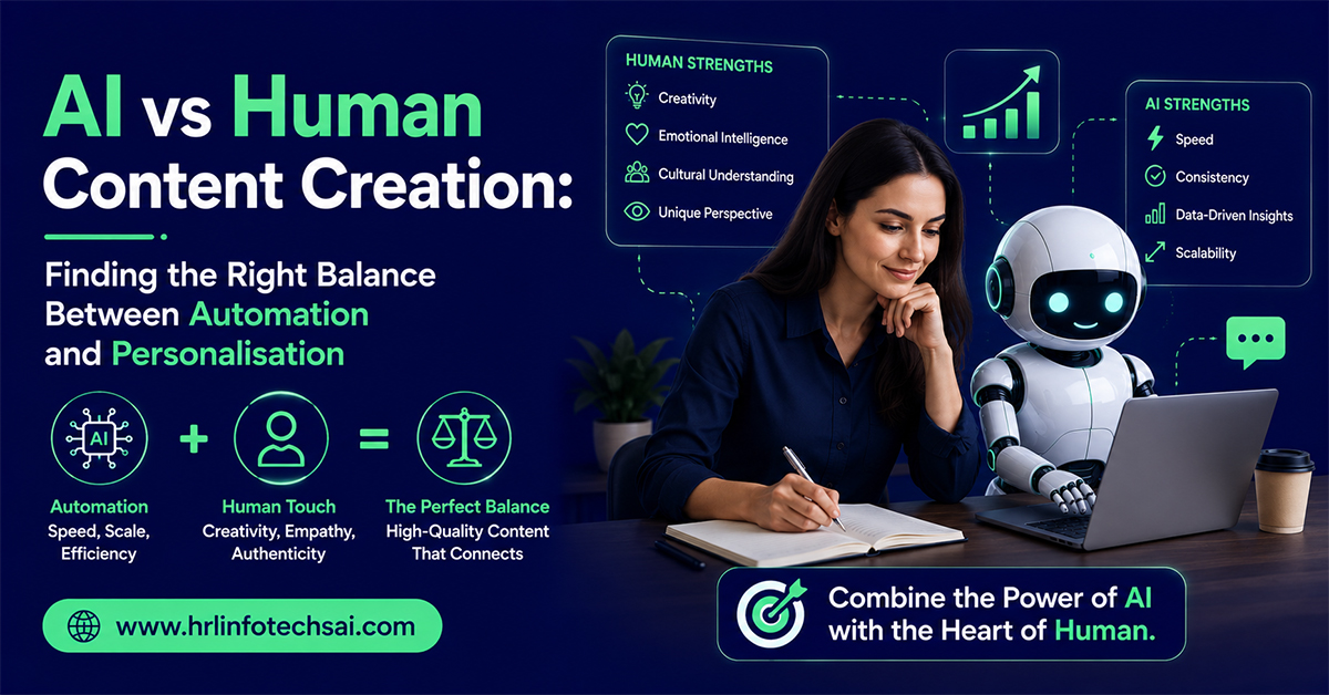 AI vs Human Content Creation: Finding the Right Balance Between Automation and Personalisation