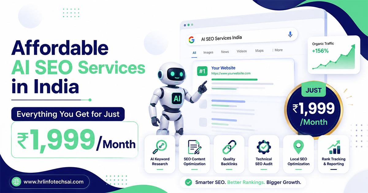 Affordable AI SEO Services in India: Everything You Get for Just ₹1,999/Month