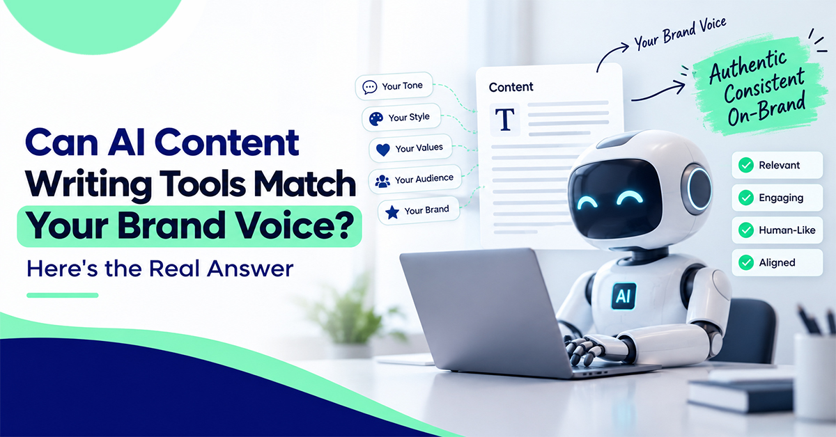 Can AI Content Writing Tools Match Your Brand Voice? Here's the Real Answer